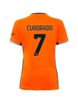 Inter Milan Juan Cuadrado #7 Ausweichtrikot für Frauen 2023-24 Kurzarm